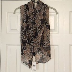 Cejon Floral Print Scarf
